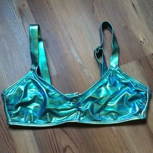 Raver mermaid bralette